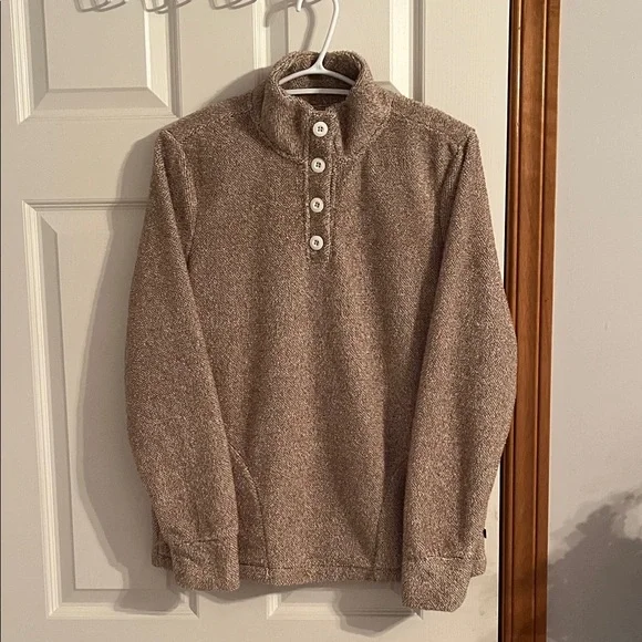 Eddie Bauer Brown Turtleneck Sweater - Picture 1 of 5